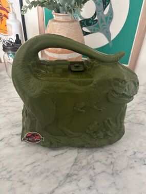 Thermos -The Lost World JurassicPark Lunchbox T-Rex Vintage, 1997 lunchbox